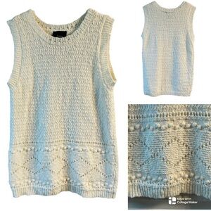 Lumiere Sleeveless Knit sweater